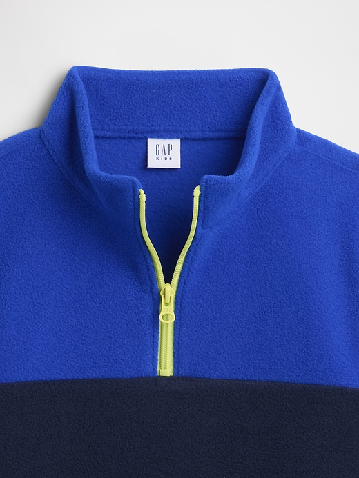 Image number 3 showing, Kids Relaxed Quarter-Zip Sweatshirt
