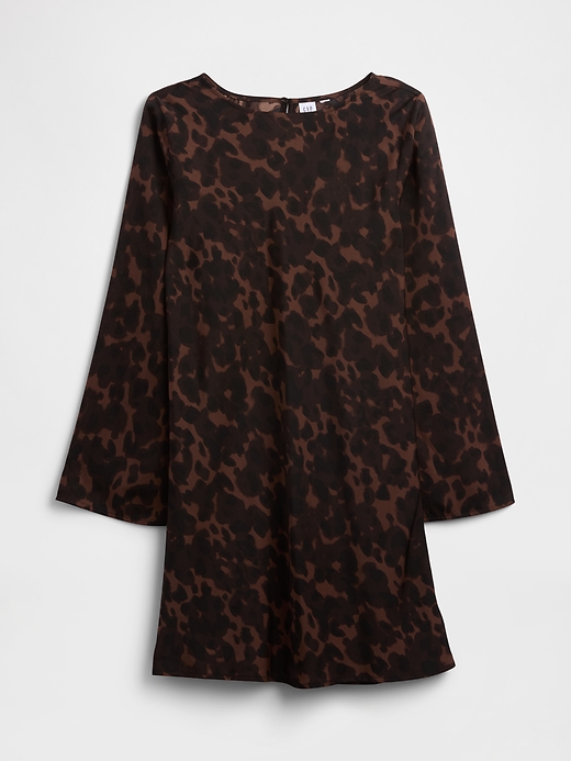 Image number 6 showing, Satin Boatneck Mini Dress