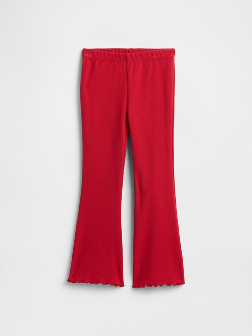 Image number 1 showing, babyGap Pull-On Ribbed Flare Leggings