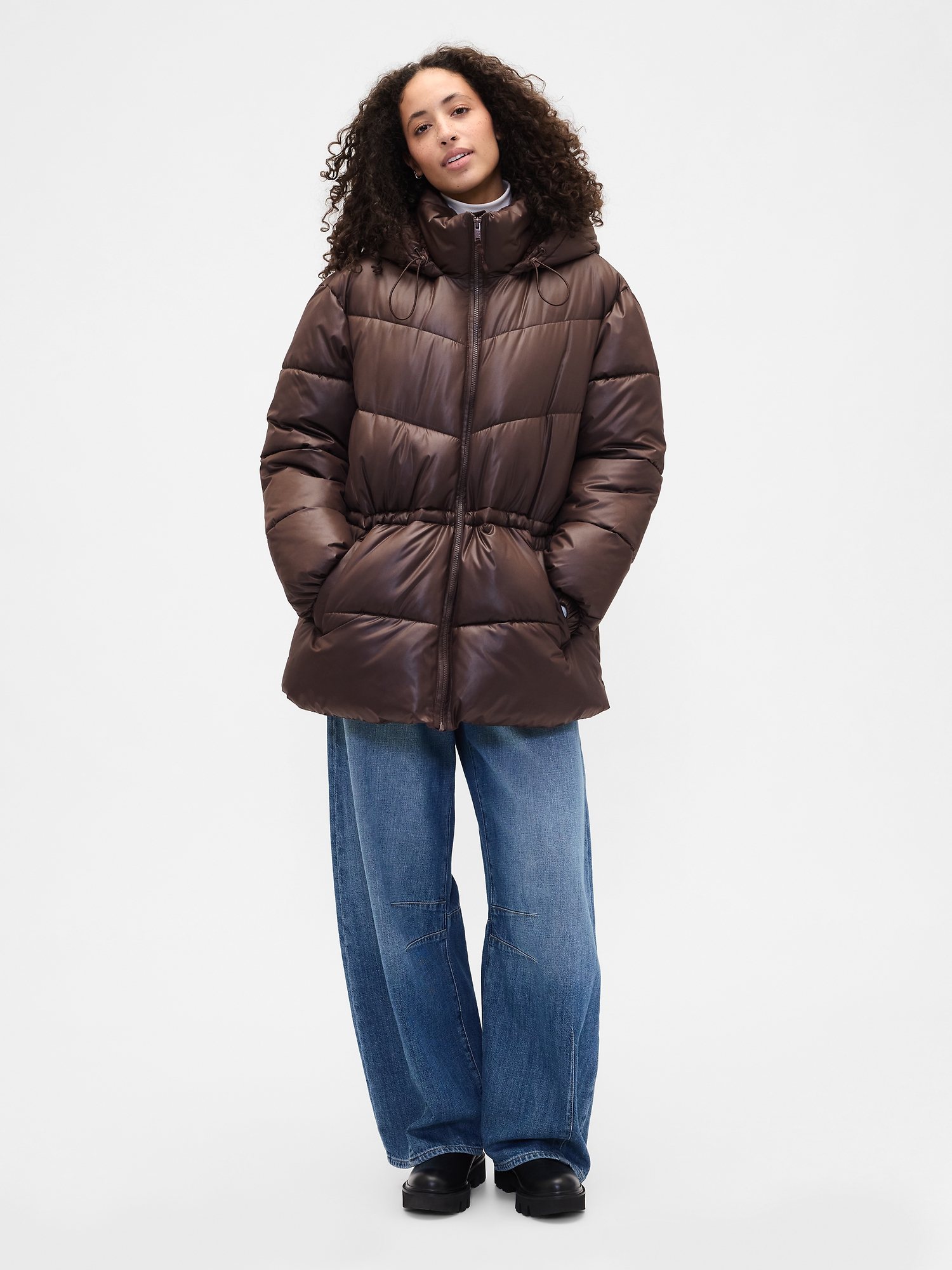 ColdControl Max Midi Puffer Coat | Gap Factory