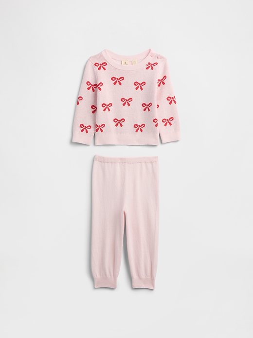 Image number 1 showing, Baby Two-Piece Sweater Set