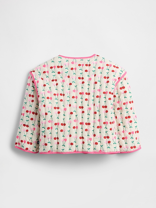 Image number 2 showing, babyGap Print Quilted Jacket