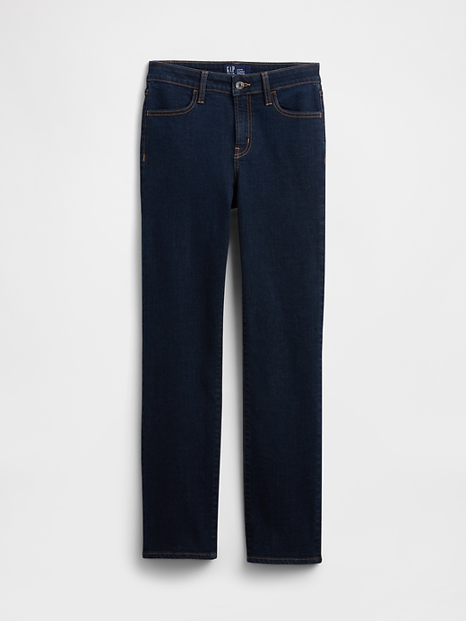 Image number 7 showing, Mid Rise Classic Straight Jeans