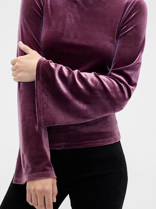Image number 4 showing, Bell Sleeve Boatneck T-Shirt