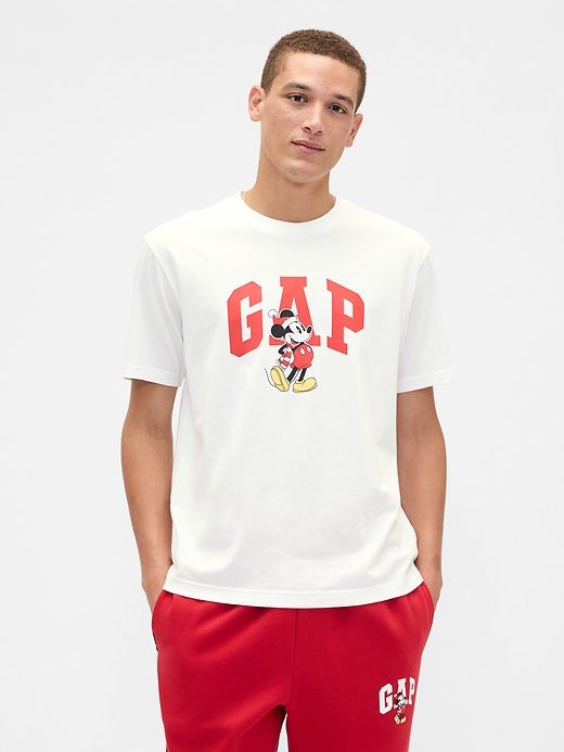 Image number 1 showing, Gap × Disney Mickey Mouse Everyday Soft Relaxed Logo T-Shirt