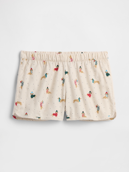 Image number 4 showing, Flannel PJ Shorts