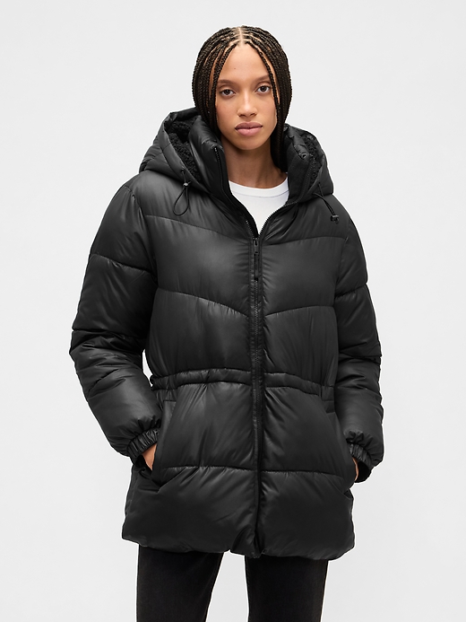 Image number 1 showing, ColdControl Max Midi Puffer Coat