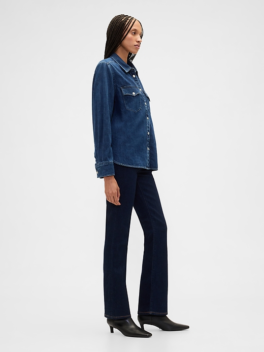 Image number 3 showing, Mid Rise Universal Baby Boot Jeans