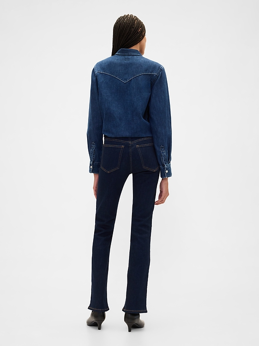 Image number 4 showing, Mid Rise Universal Baby Boot Jeans