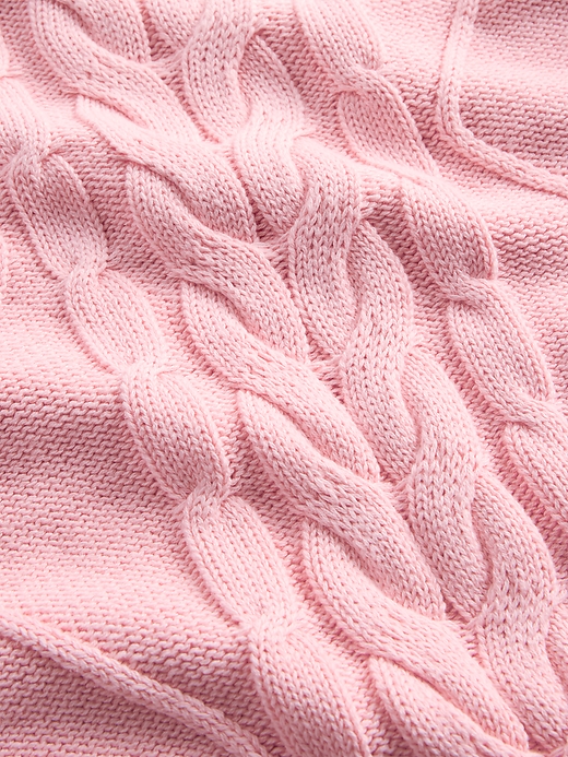 Image number 3 showing, Kids Relaxed Cable-Knit Sweater