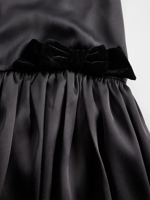 Image number 3 showing, Kids Satin Bubble Dress