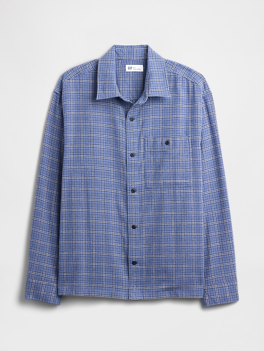 Image number 5 showing, Flannel Shirt in Boxy Fit