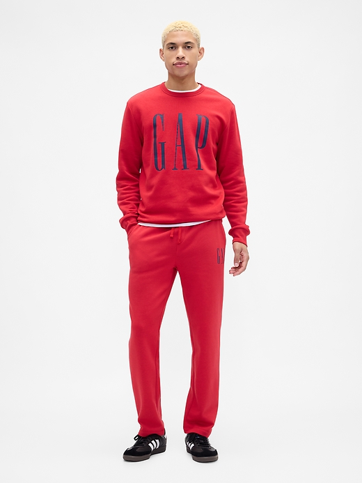Image number 1 showing, Gap Logo Straight-Leg Sweatpants