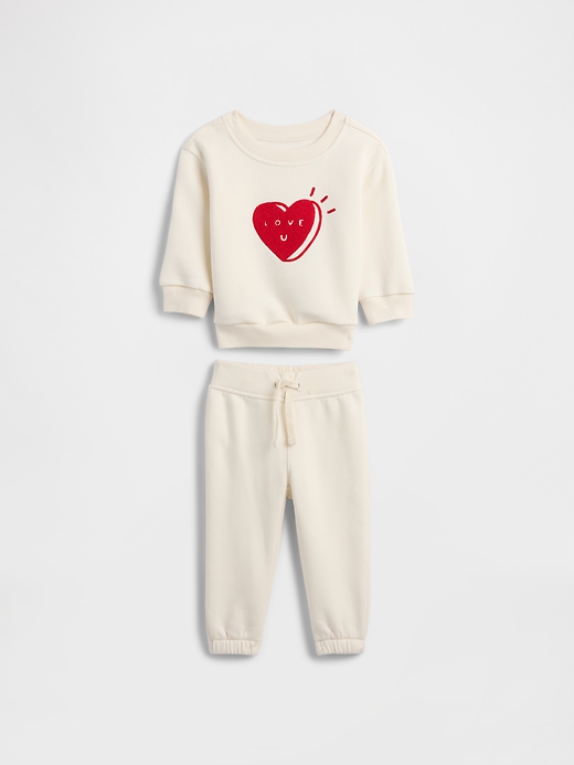 Image number 1 showing, Baby CloudLight Two-Piece Sweat Set