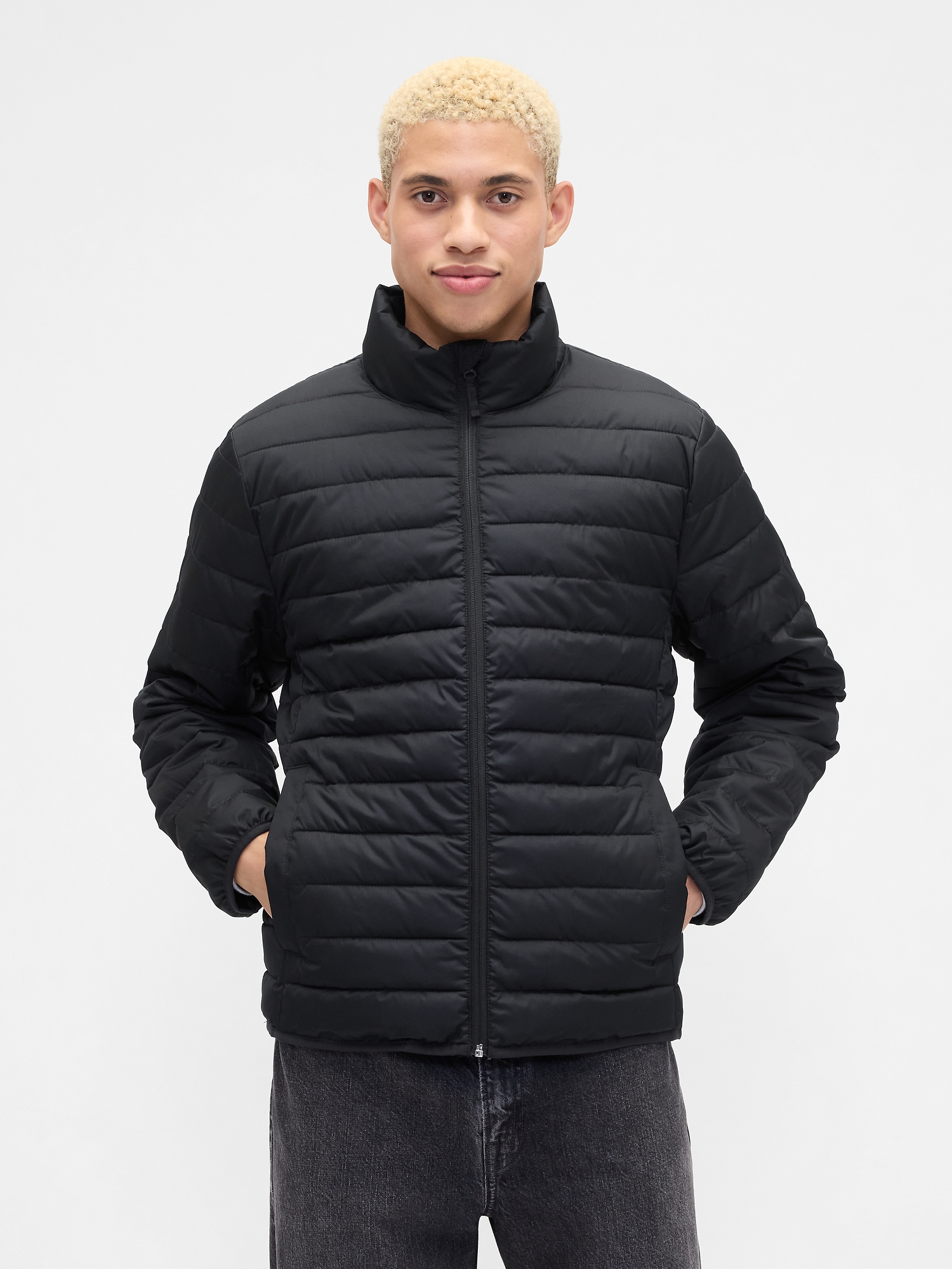 ColdControl 100% Recycled Relaxed Puffer Jacket | Gap Factory