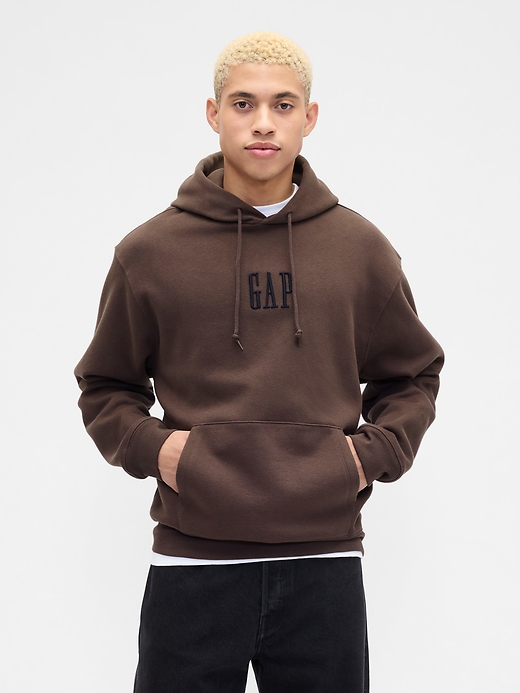 Image number 1 showing, Adult Vintage Soft Oversized Gap Mini-Logo Hoodie