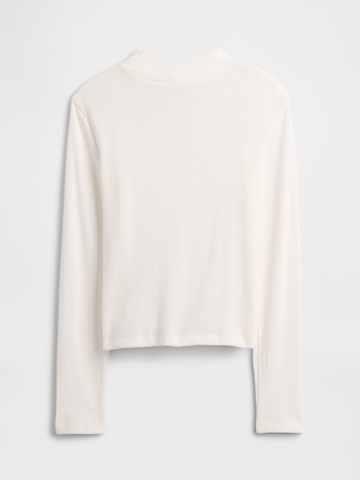 Image number 2 showing, Kids Ribbed Mockneck Top