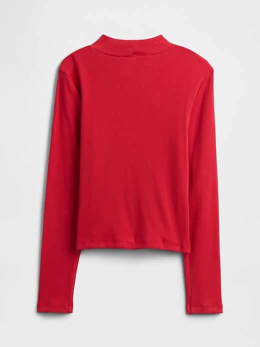 Image number 2 showing, Kids Ribbed Mockneck Top