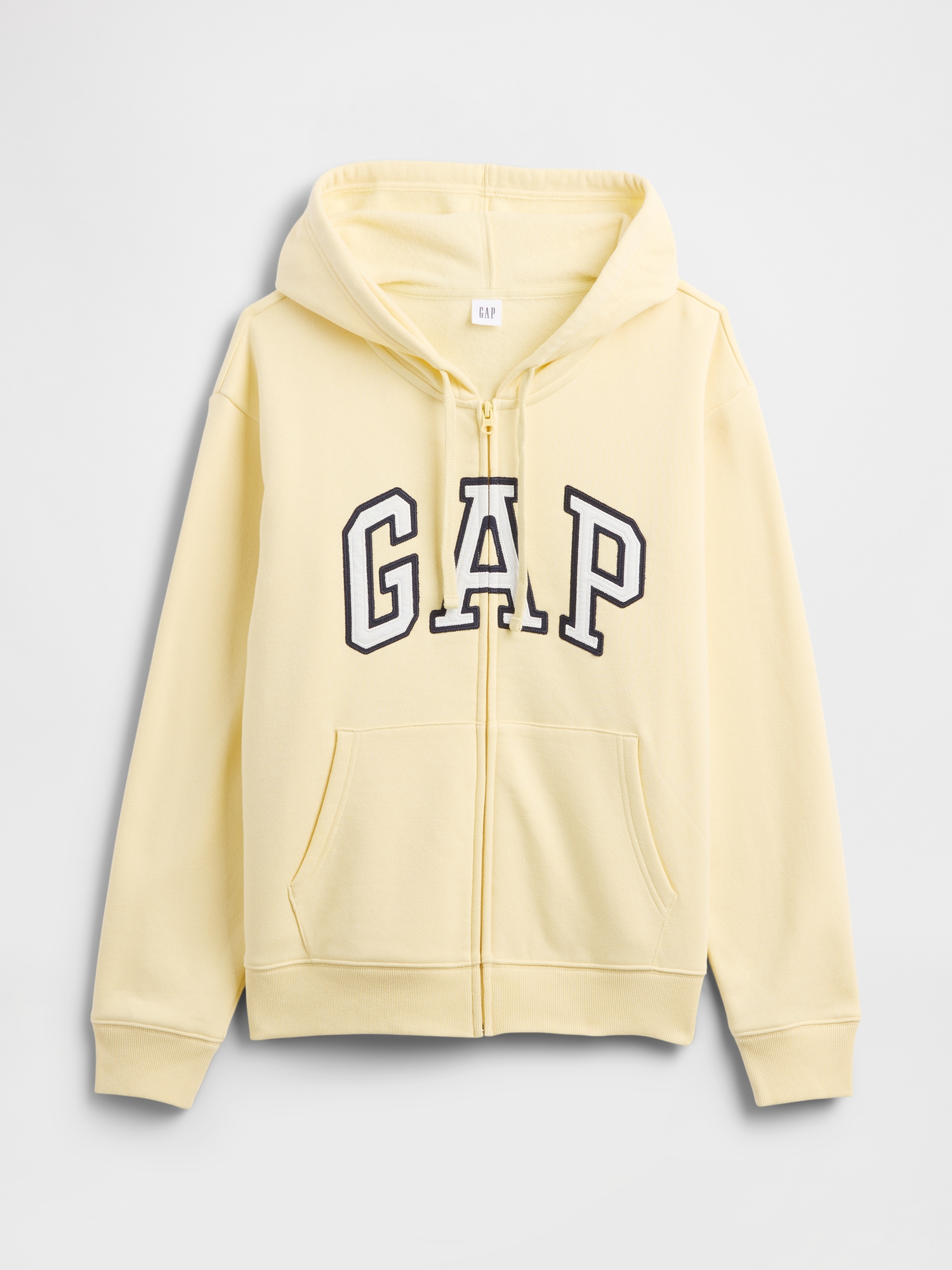 Relaxed Gap Logo Zip Hoodie | Gap Factory