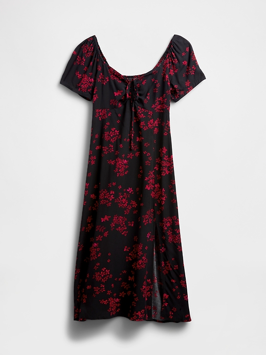 Image number 6 showing, Puff Sleeve Midi Dress