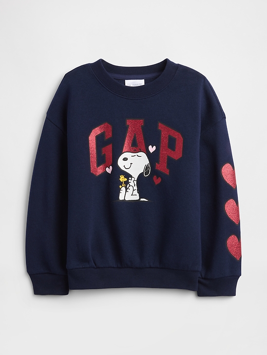 Image number 1 showing, babyGap Peanuts Relaxed Logo Sweatshirt