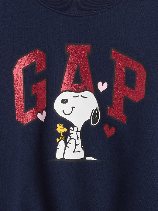 Image number 3 showing, babyGap Peanuts Relaxed Logo Sweatshirt