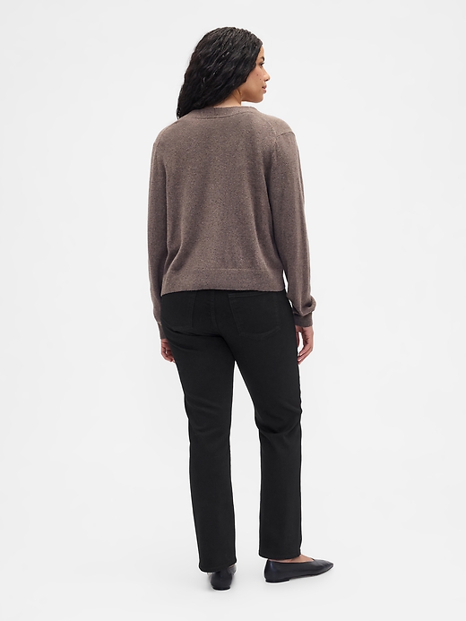 Image number 6 showing, Mid Rise Classic Straight Jeans