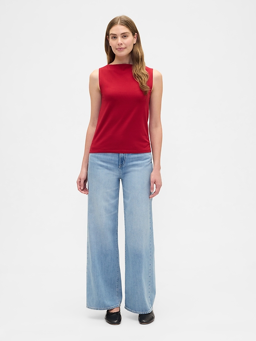 Boatneck Tank Top | Gap Factory