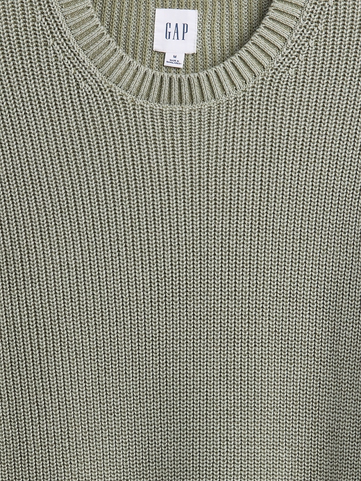 Image number 4 showing, Relaxed Plaited Crewneck Sweater
