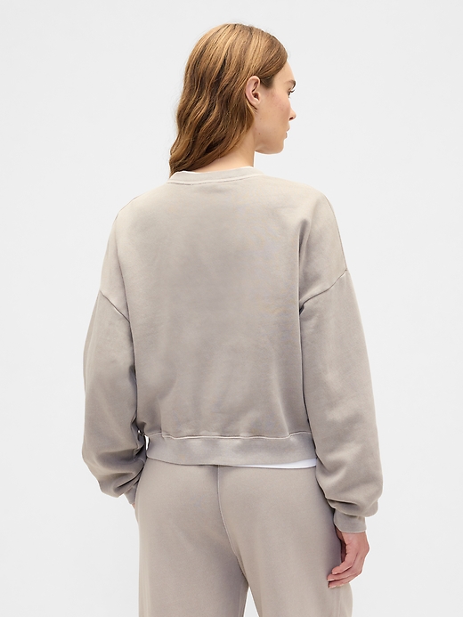 Image number 2 showing, Relaxed Wedge Crewneck Sweatshirt