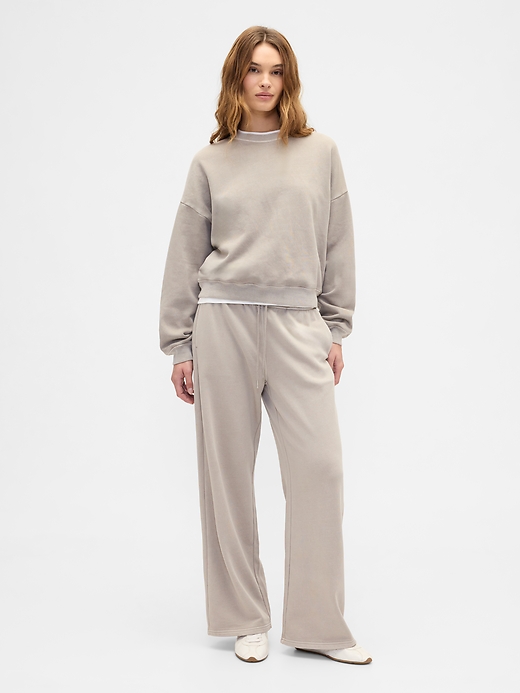 Image number 3 showing, Relaxed Wedge Crewneck Sweatshirt