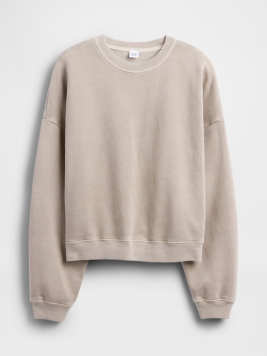 Image number 5 showing, Relaxed Wedge Crewneck Sweatshirt