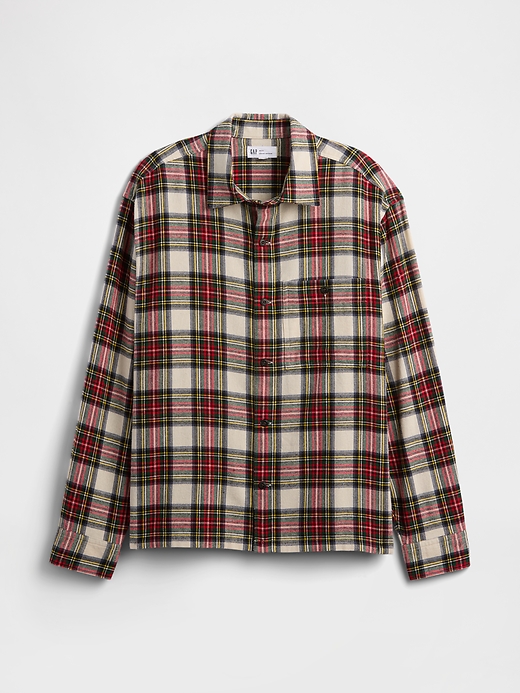 Image number 5 showing, Flannel Shirt in Boxy Fit