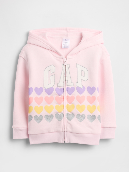 Image number 1 showing, babyGap Logo Zip Hoodie