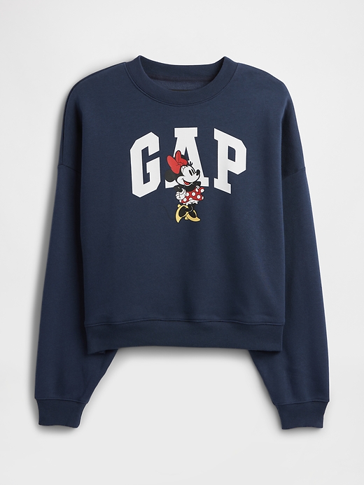 Image number 5 showing, Gap × Disney Minnie Mouse Relaxed Logo Sweatshirt