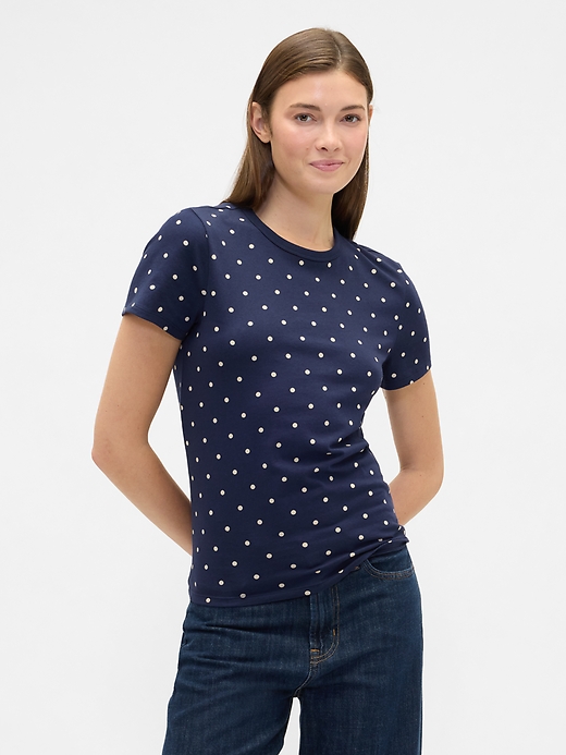 Image number 1 showing, Favorite Print Crewneck T-Shirt