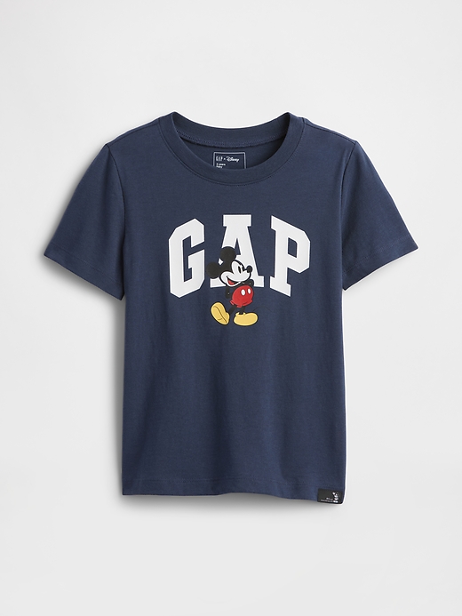 L'image numéro 1 présente T-shirt Mickey Mouse à logo babyGap × Disney