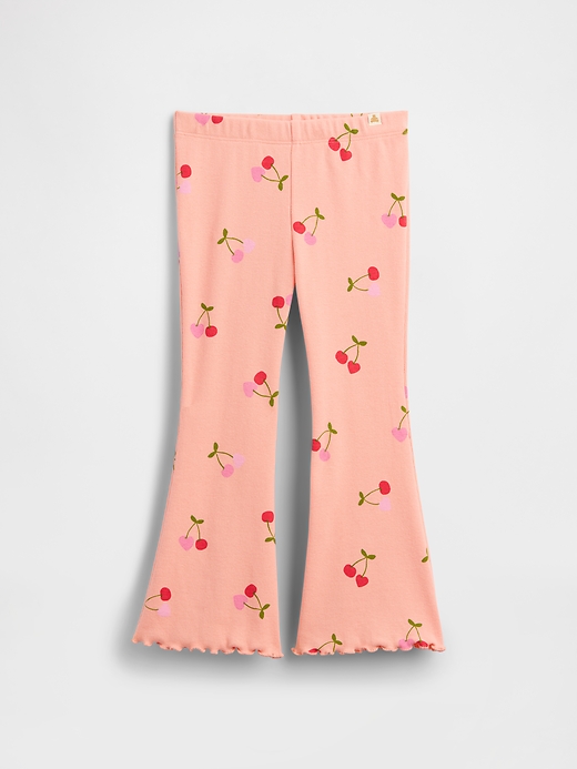 Image number 1 showing, babyGap Pull-On Ribbed Flare Leggings