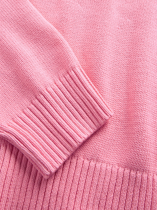 Image number 4 showing, Relaxed Cotton Crewneck Sweater