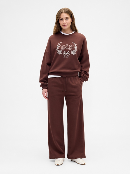 Image number 3 showing, Oversized Wedge Gap Logo Sweatshirt