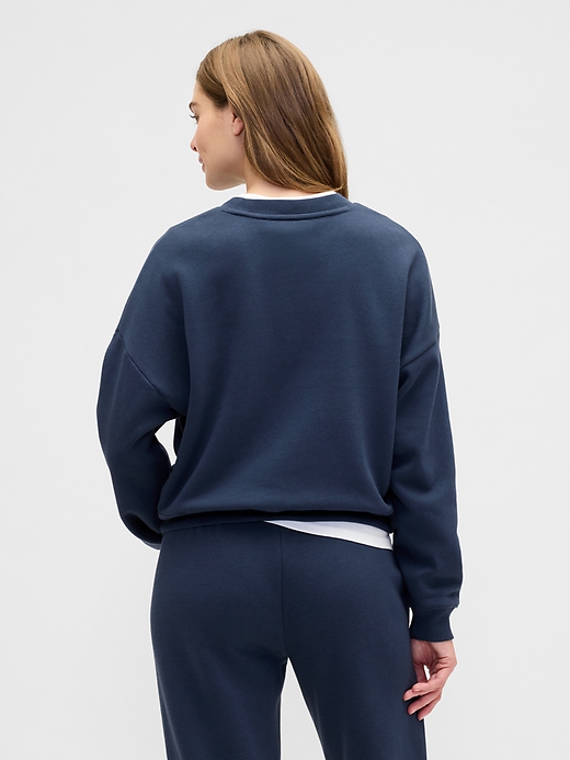 Image number 2 showing, Gap × Disney Minnie Mouse Relaxed Logo Sweatshirt