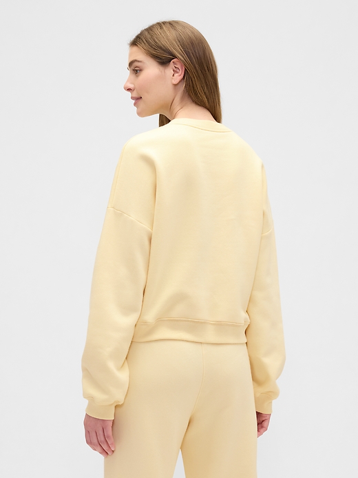 Image number 2 showing, Relaxed Wedge Crewneck Sweatshirt