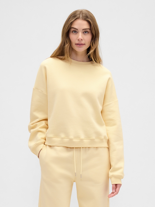 Image number 1 showing, Relaxed Wedge Crewneck Sweatshirt