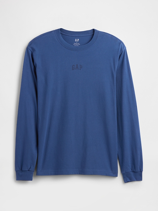 Image number 5 showing, Everyday Soft Relaxed Gap Mini-Logo T-Shirt