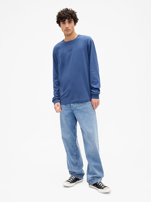 Image number 3 showing, Everyday Soft Relaxed Gap Mini-Logo T-Shirt