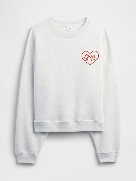 Image number 5 showing, Oversized Holiday Graphic Sweatshirt