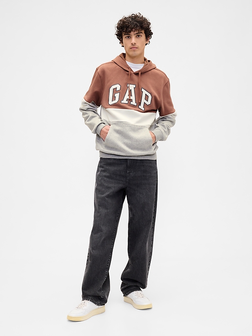Image number 3 showing, Relaxed Gap Logo Colorblock Hoodie