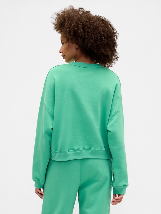 Image number 2 showing, Relaxed Wedge Crewneck Sweatshirt