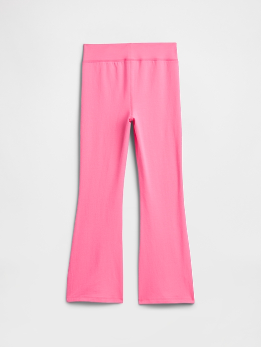 Image number 2 showing, Kids Stretch Jersey Flare Leggings