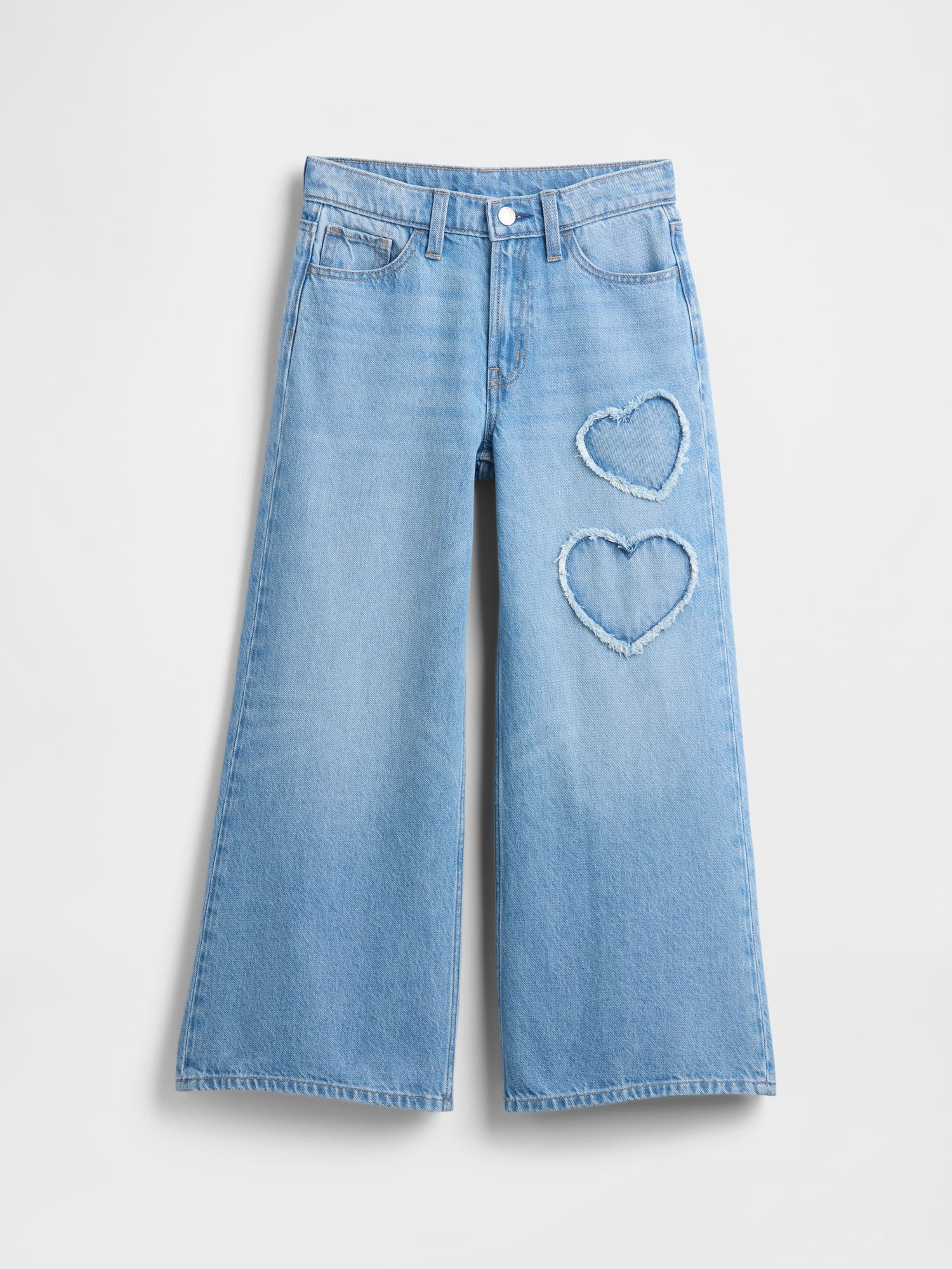 Kids Mid Rise Baggy Jeans | Gap Factory